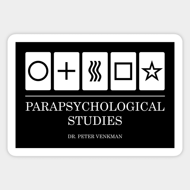 Parapsychological Studies Sticker by Stationjack